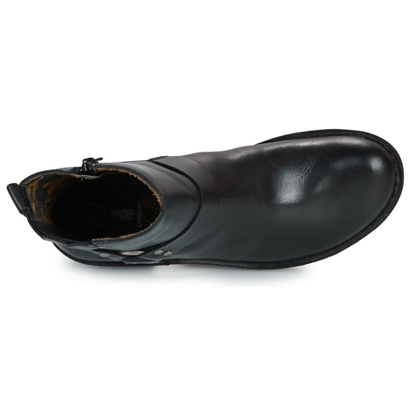 Fly London MEBI Black Women's Ankle Boots - 6