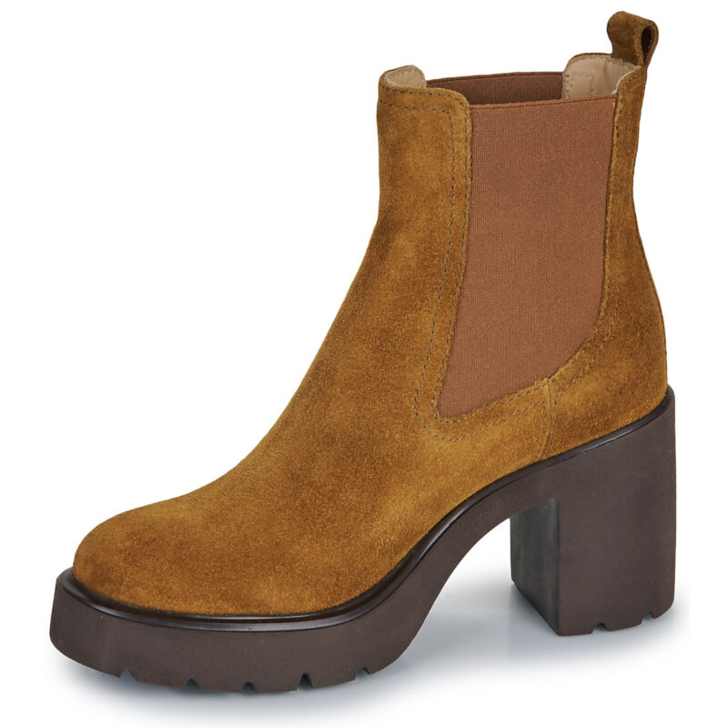 Bottines Unisa KLINO marron pour femmes - Taille 4