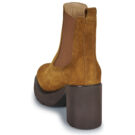 Bottines Unisa KLINO marron pour femmes - Taille 5