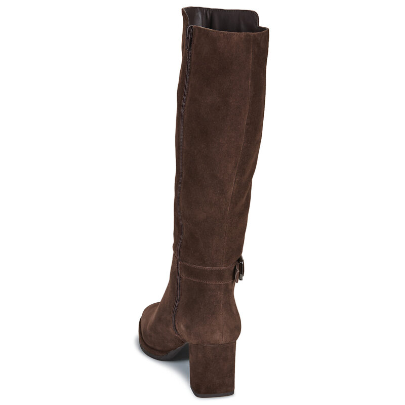Unisa LEBRUN Marrone Stivali con tacco Donna - 5