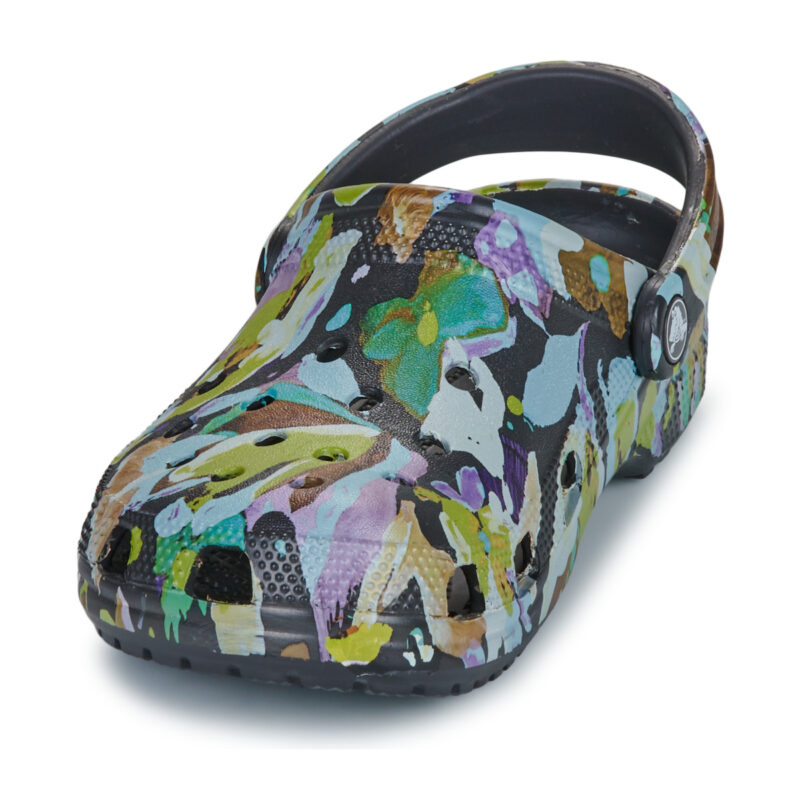 Crocs Classic Painted Floral Clog Multicolore Zoccoli Donna - 3