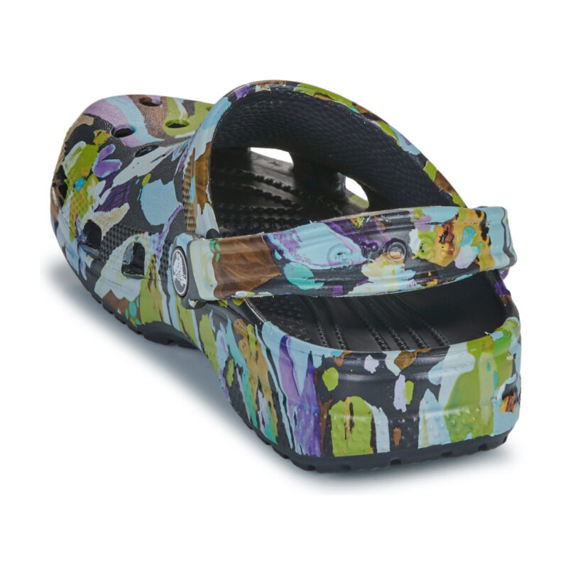 Crocs Classic Painted Floral Clog Multicolore Zoccoli Donna - 5