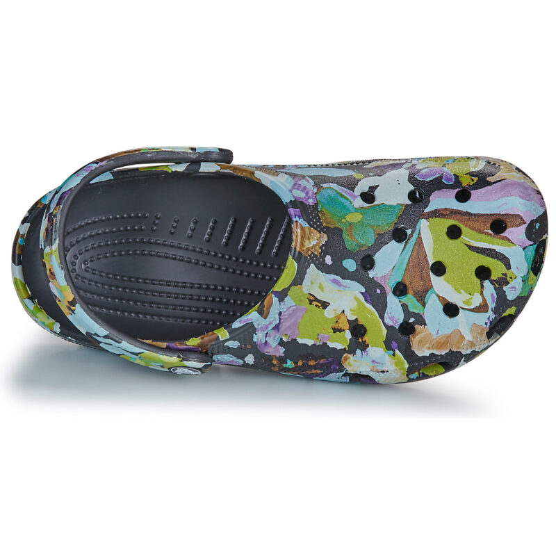 Crocs Classic Painted Floral Clog Multicolore Zoccoli Donna - 6