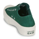 Converse CHUCK TAYLOR ALL STAR LIFT PLATFORM COLORFUL SUEDE Verde Sneakers basse Donna - 5