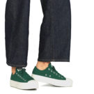 Converse CHUCK TAYLOR ALL STAR LIFT PLATFORM COLORFUL SUEDE Verde Sneakers basse Donna - 8