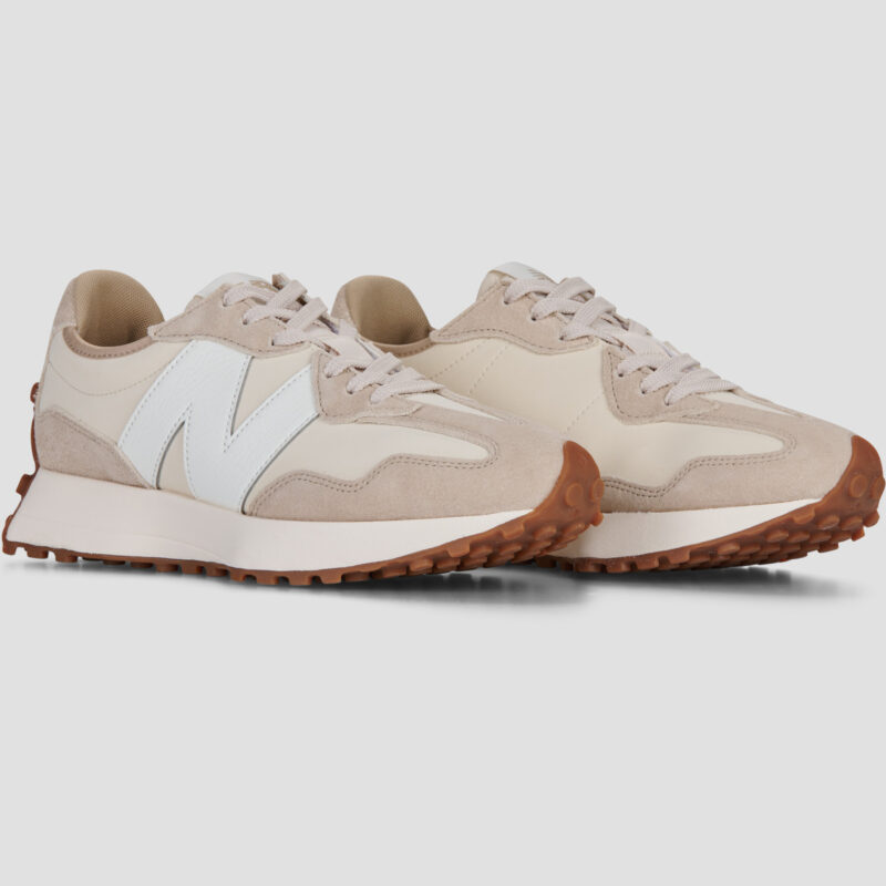 Zapatillas bajas New Balance 327 color beige para mujer - Talla 2
