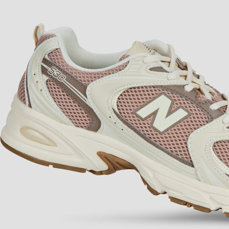 Zapatillas bajas New Balance 530 marrones para mujer - 4