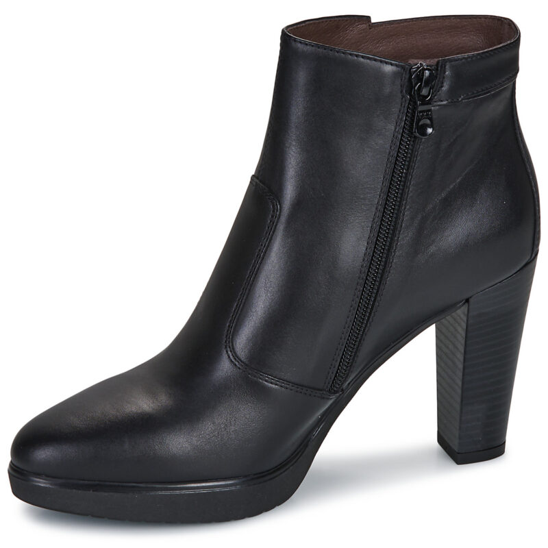 NeroGiardini I513810D-100 Schwarz - Damen-Ankle-Boots - 4