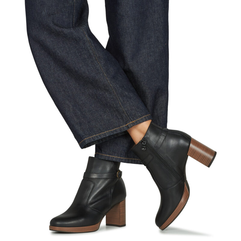 Schwarze Damen-Ankle-Boots von NeroGiardini (I513820D-100) &ndash; Gr&ouml;&szlig;e 8