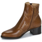 NeroGiardini I513843D-400 Braune Damen-Ankle-Boots - Gr&ouml;&szlig;e 4