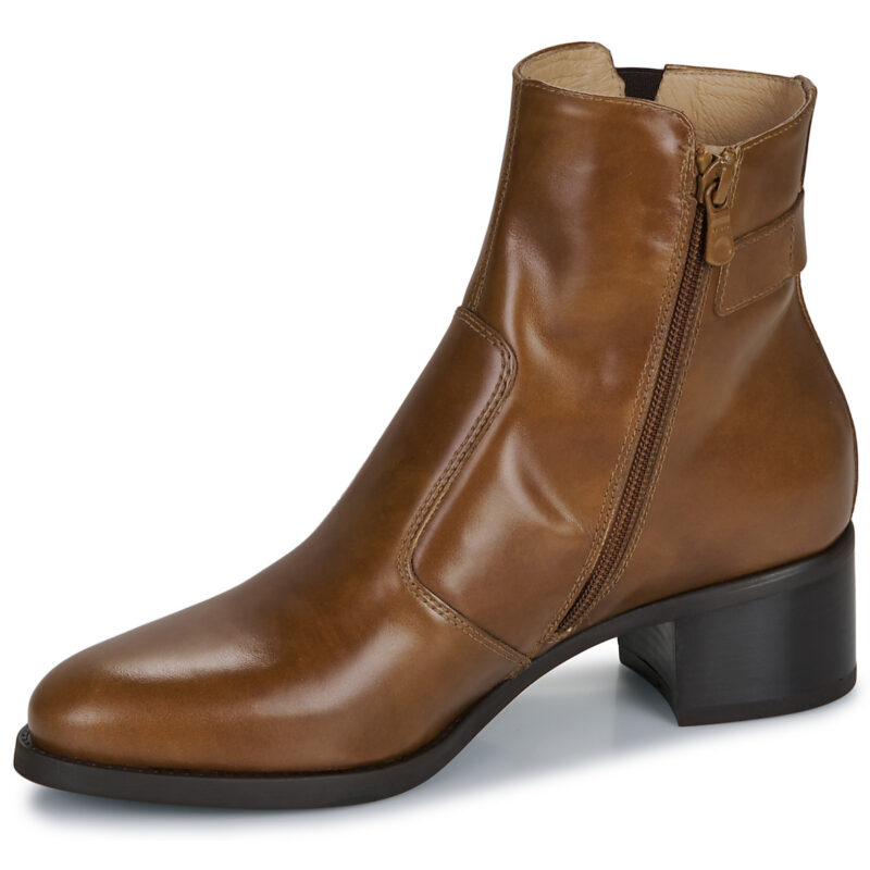 NeroGiardini I513843D-400 Braune Damen-Ankle-Boots - Gr&ouml;&szlig;e 4