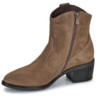 NeroGiardini I513904D-442 Braune Damen-Ankle-Boots - Gr&ouml;&szlig;e 4
