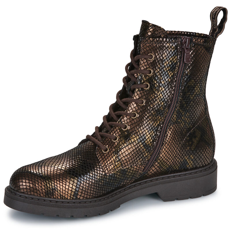 NeroGiardini I513946D-356 Braune Damen-Ankle-Boots - Gr&ouml;&szlig;e 4