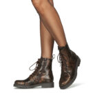 NeroGiardini I513946D-356 Braune Damen-Ankle-Boots - Gr&ouml;&szlig;e 8
