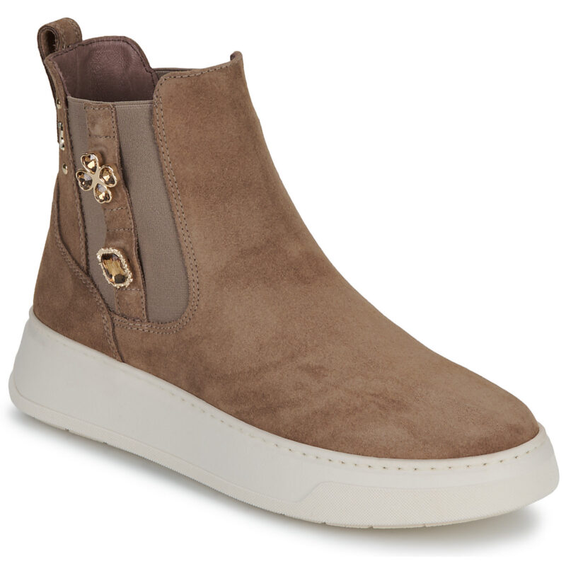 NeroGiardini I514172D-442 Braune Damen-Ankle-Boots - Gr&ouml;&szlig;e 1