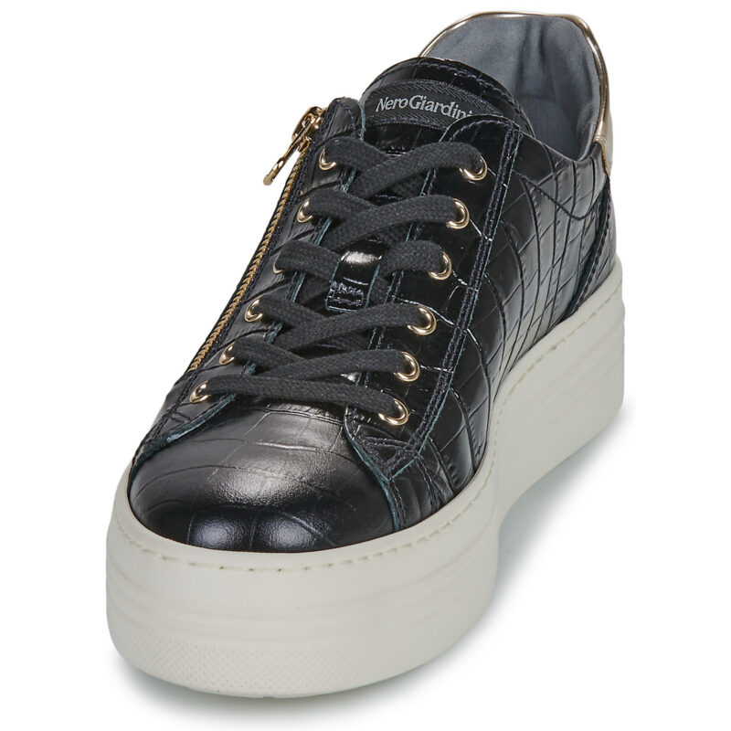 NeroGiardini I514186D-100 Nero niedrige Damen-Sneaker &ndash; 3