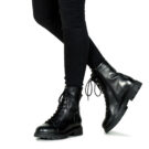 Botines negros para mujer NeroGiardini I514767D-100 - Talla 8