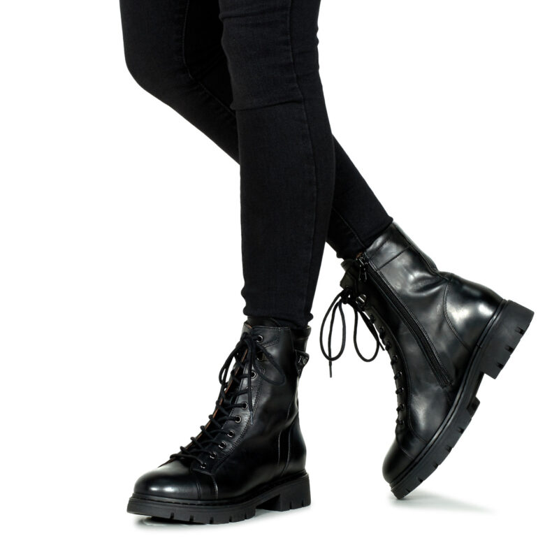 Botines negros para mujer NeroGiardini I514767D-100 - Talla 8