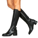NeroGiardini I514643D-100 Nero Stivali con tacco Donna - 8