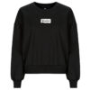 Sudaderas Vans WUPWORN RETRO CREU Negro Sudaderas Mujer