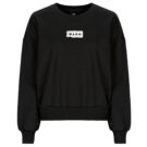 Sudadera Vans W UPWORN RETRO CREW negra para mujer - 1