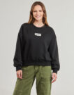 Sudadera Vans W UPWORN RETRO CREW negra para mujer - 2