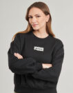 Sudadera Vans W UPWORN RETRO CREW negra para mujer - 5