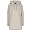 Vestido corto Vans FLEECE DRESS Beige Vestidos cortos Mujer