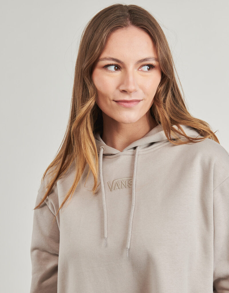 Kurzes Kleid Vans FLEECE DRESS Beige Kurze Kleider Damen - 5
