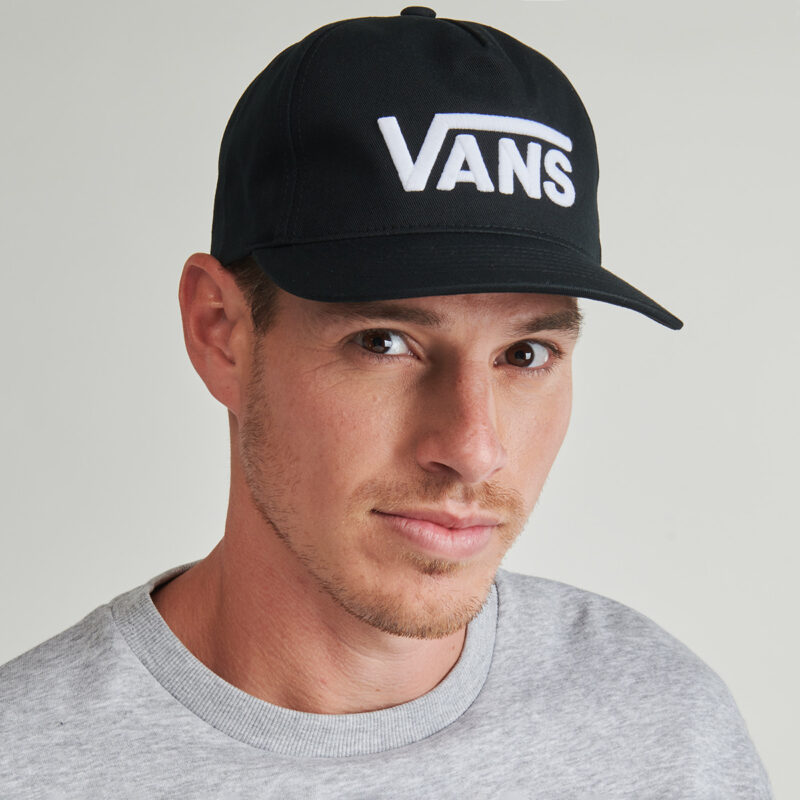 Gorra Vans M DROP V LOGO SNAPBACK Negra para Mujer - 4