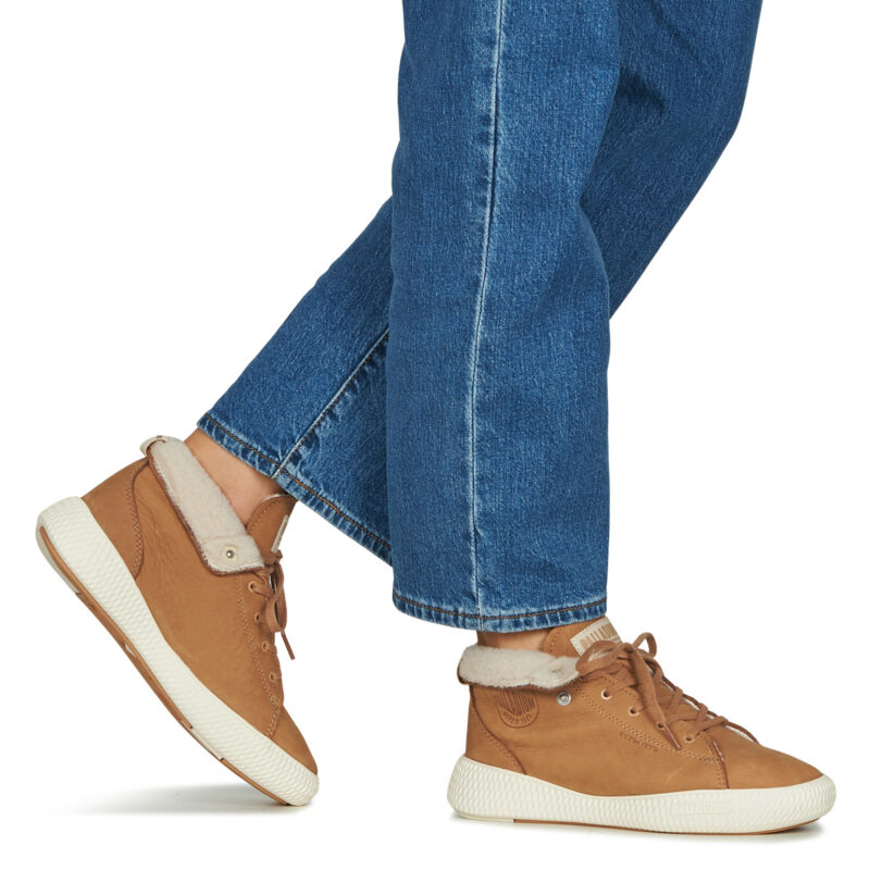 Palladium PALLANOVA CHUKKA WL Marrone Sneakers alte Donna - 8