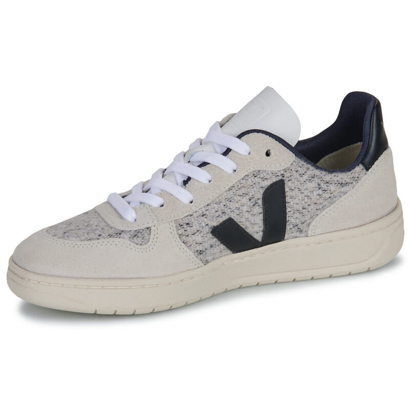 Veja V-10 Beige Sneakers basse Donna - 4
