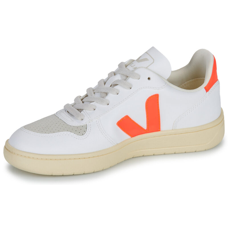 Veja  V-10  Bianco -  Sneakers basse Donna - 4