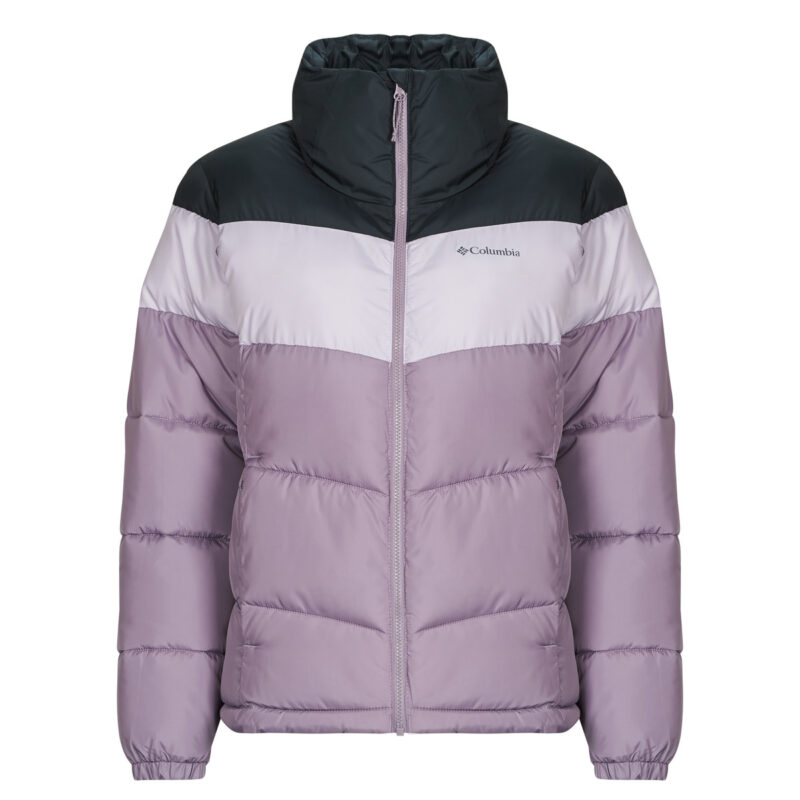 Daunenjacke Columbia PUFFECT II COLORBLOCK JACKET Lila Daunenjacken Damen - 1