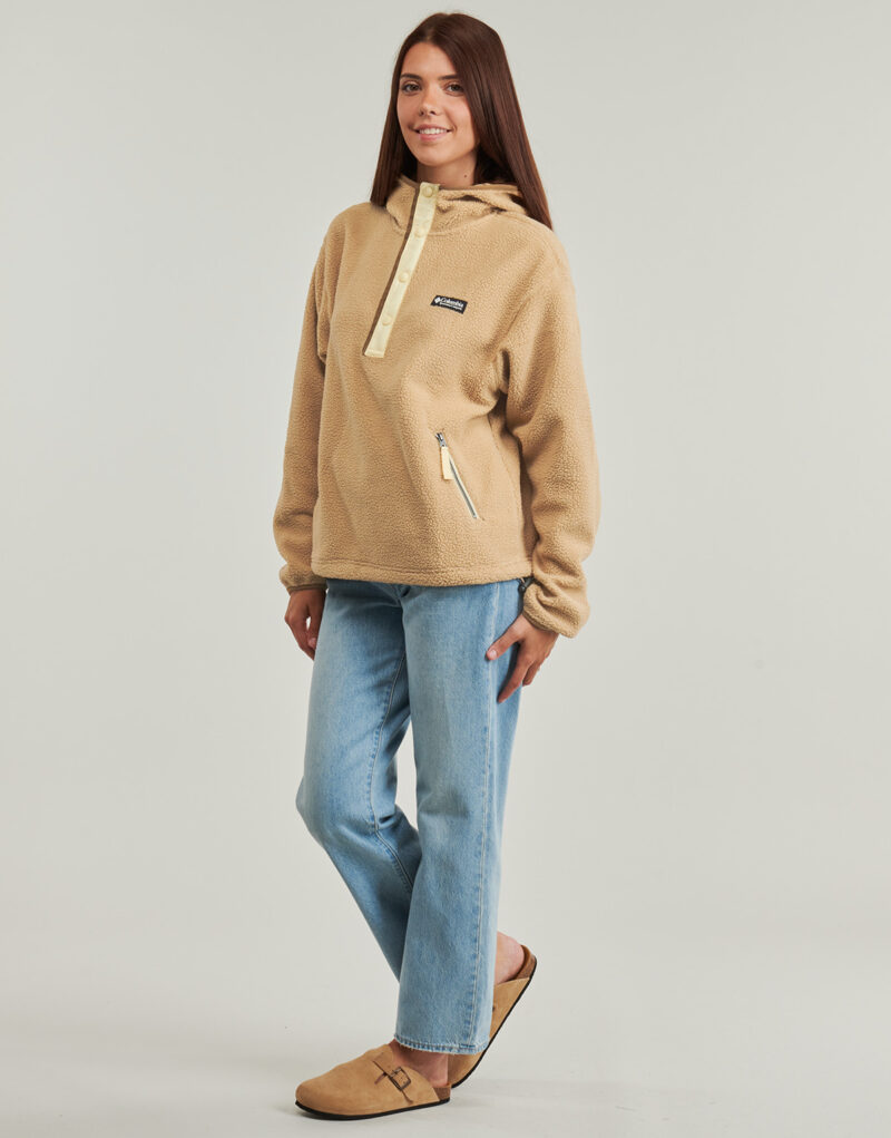 Felpa Columbia HELVETIA II HOODIE Beige Felpe Donna - 3