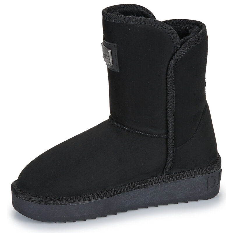 D.Franklin 370 NORDIC Schwarze Damen-Ankle-Boots - Gr&ouml;&szlig;e 4