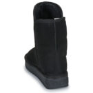 D.Franklin 370 NORDIC Schwarze Damen-Ankle-Boots - Gr&ouml;&szlig;e 5
