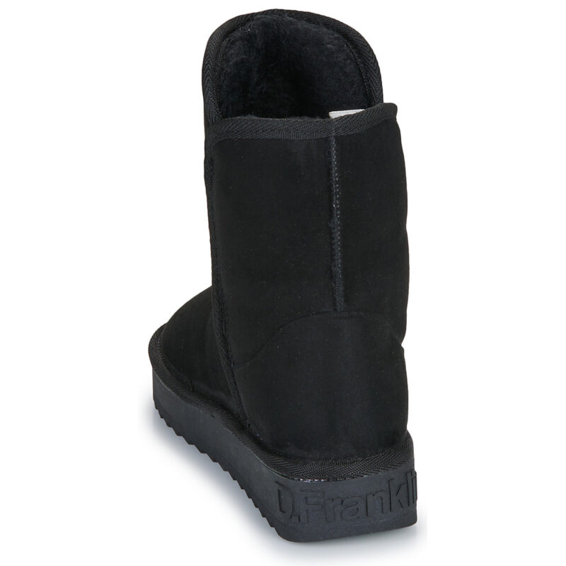 D.Franklin 370 NORDIC Schwarze Damen-Ankle-Boots - Gr&ouml;&szlig;e 5