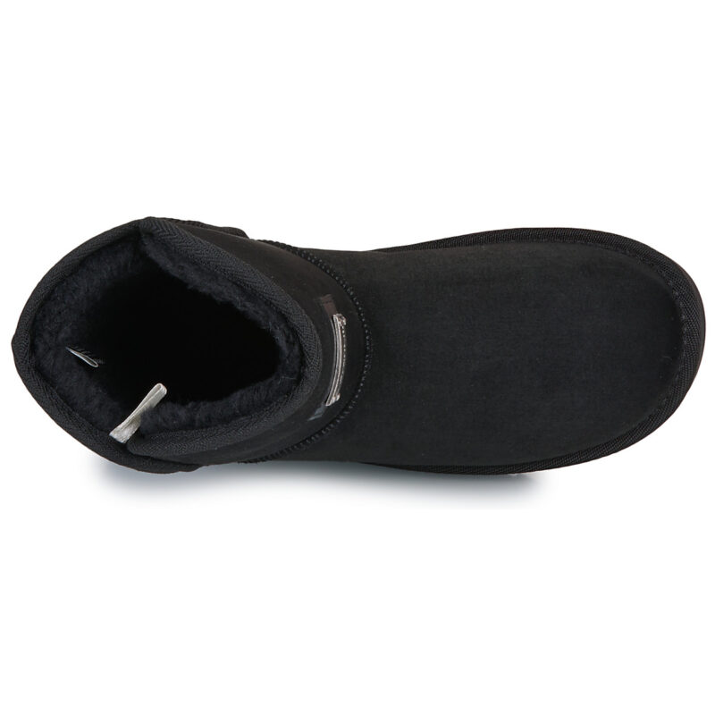 D.Franklin 370 NORDIC Schwarze Damen-Ankle-Boots - Gr&ouml;&szlig;e 6