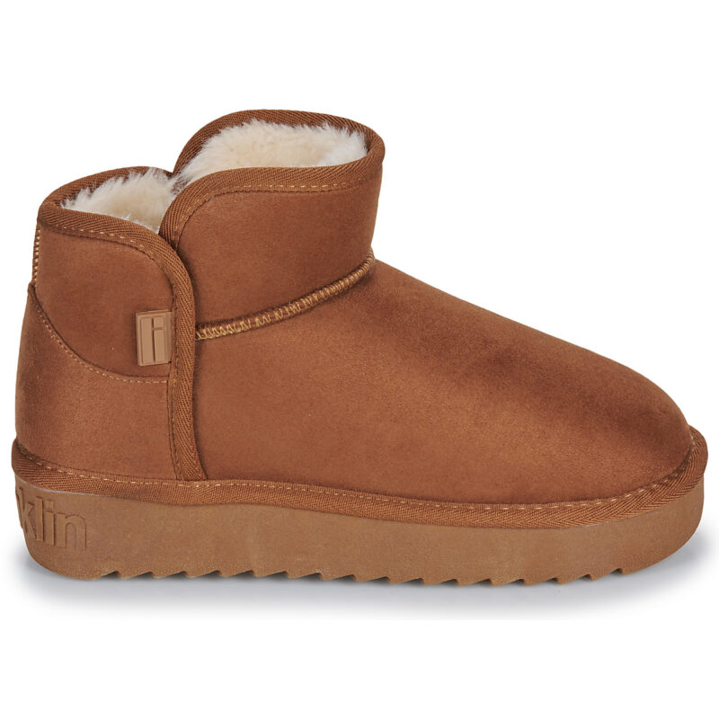 D.Franklin 370 NORDIC Braune Damen-Ankle-Boots - Gr&ouml;&szlig;e 2