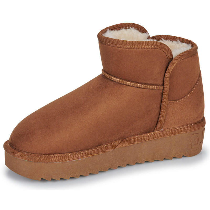 D.Franklin 370 NORDIC Braune Damen-Ankle-Boots - Gr&ouml;&szlig;e 4