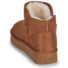 D.Franklin 370 NORDIC Braune Damen-Ankle-Boots - Gr&ouml;&szlig;e 5