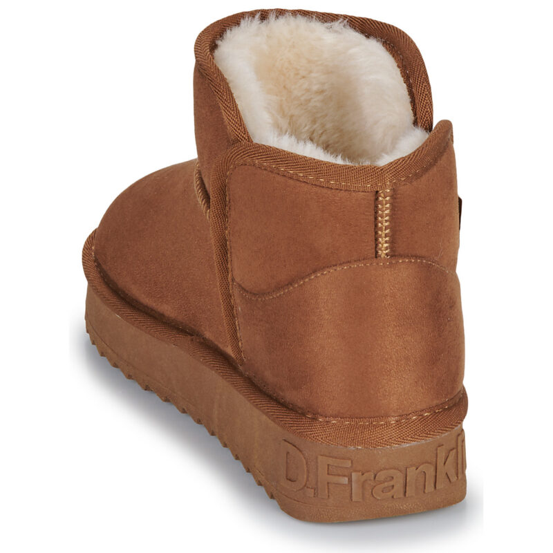 D.Franklin 370 NORDIC Braune Damen-Ankle-Boots - Gr&ouml;&szlig;e 5