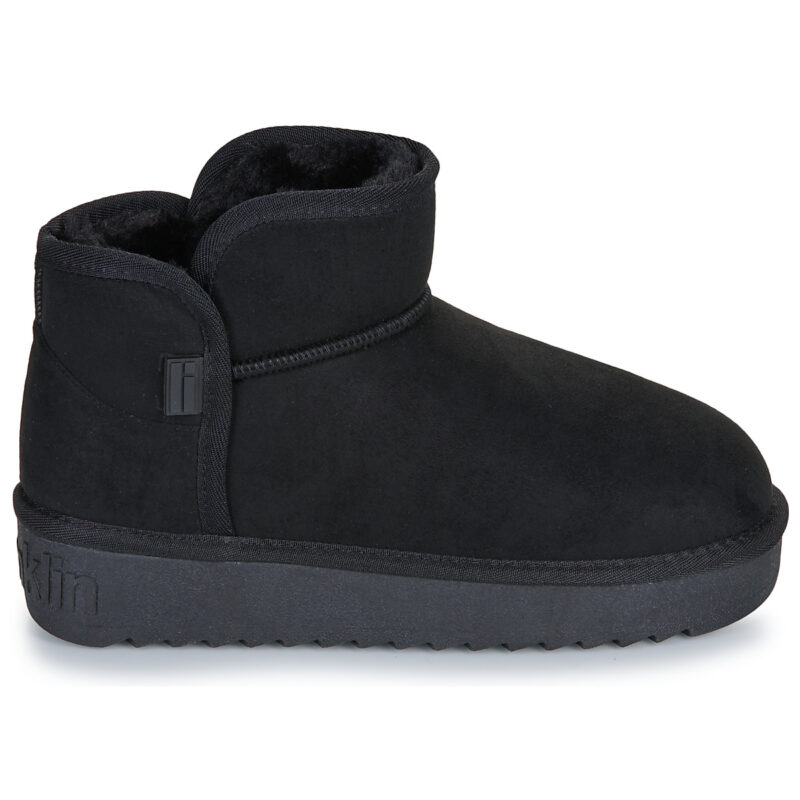 D.Franklin 370 NORDIC Schwarze Damen-Ankle-Boots - Gr&ouml;&szlig;e 2