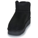 D.Franklin 370 NORDIC Schwarze Damen-Ankle-Boots - Gr&ouml;&szlig;e 3
