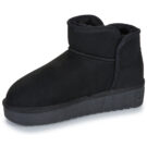 D.Franklin 370 NORDIC Schwarze Damen-Ankle-Boots - Gr&ouml;&szlig;e 4