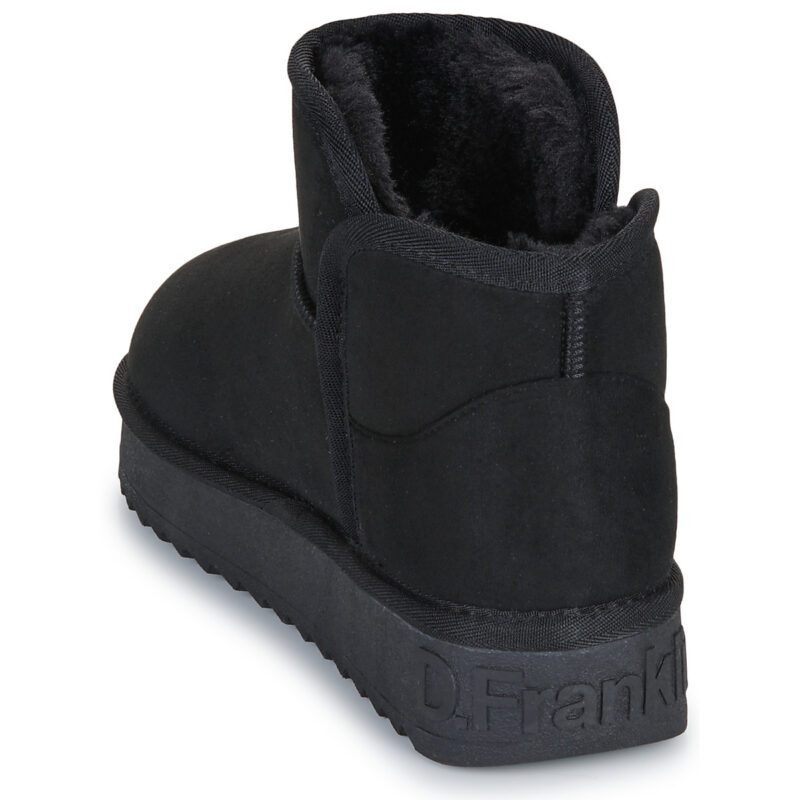 D.Franklin 370 NORDIC Schwarze Damen-Ankle-Boots - Gr&ouml;&szlig;e 5