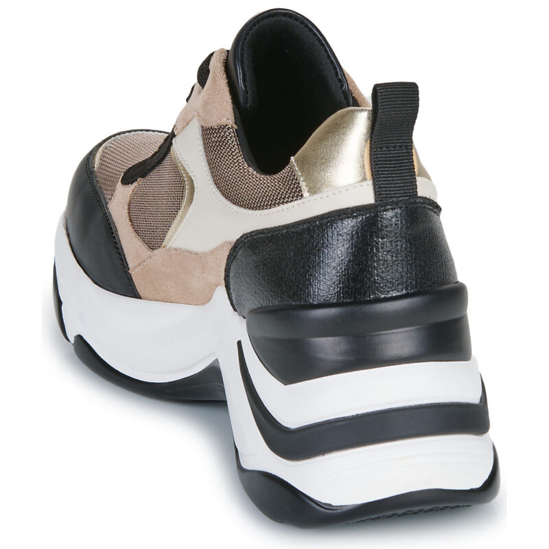 Exé Shoes 106-22WEX123-PU-BLACK-BEIGE Nero Sneakers basse Donna - 5