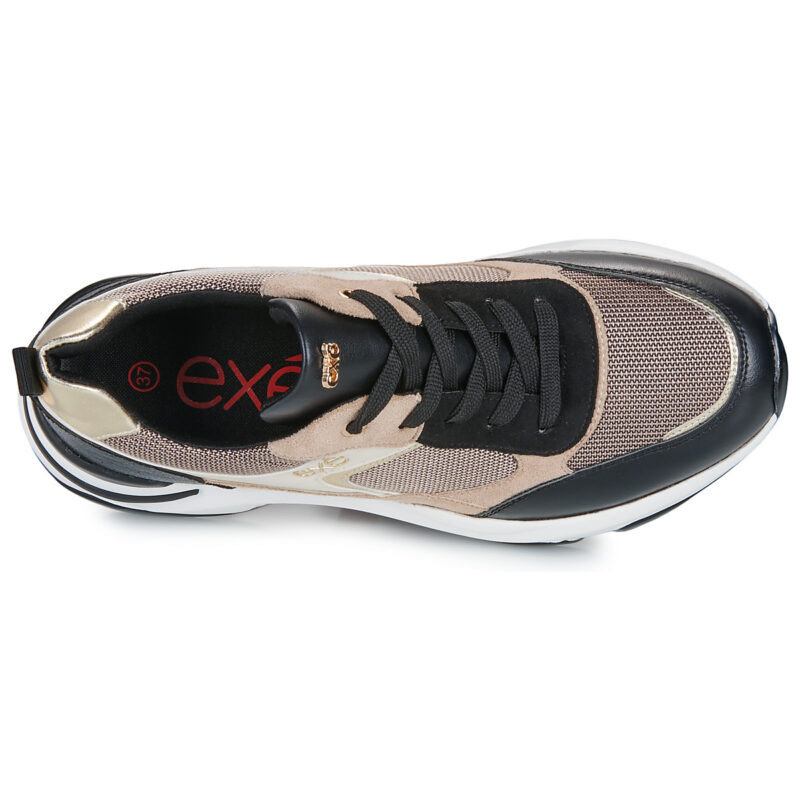 Exé Shoes 106-22WEX123-PU-BLACK-BEIGE Nero Sneakers basse Donna - 6