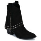 Exé Shoes 2153-2323-FABRIC-BLACK Nero Stivaletti Donna - 1